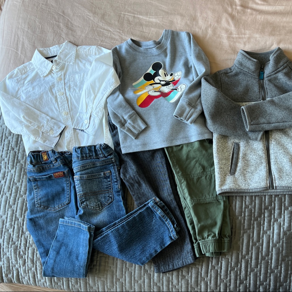 2T Boy Winter Clothes Lot